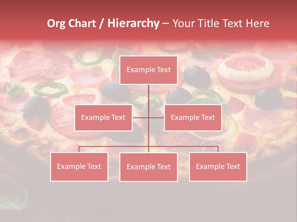 Cutting Board Pizza Chili Pepper PowerPoint Template