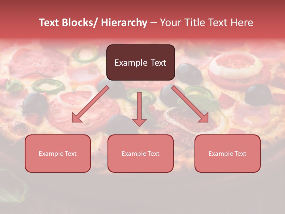 Cutting Board Pizza Chili Pepper PowerPoint Template