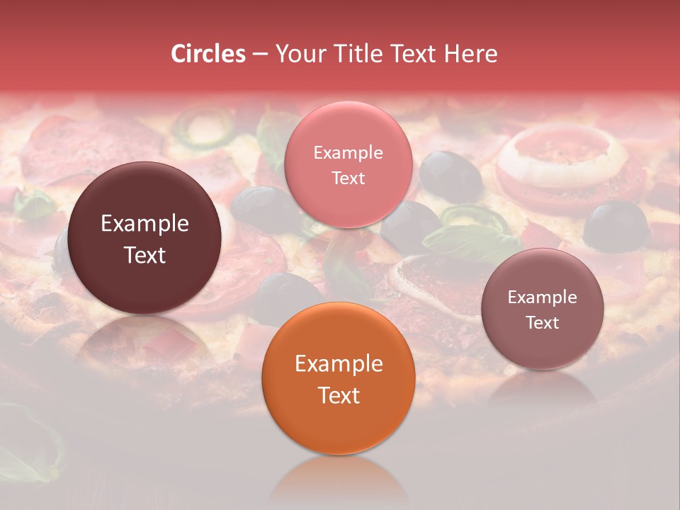 Cutting Board Pizza Chili Pepper PowerPoint Template