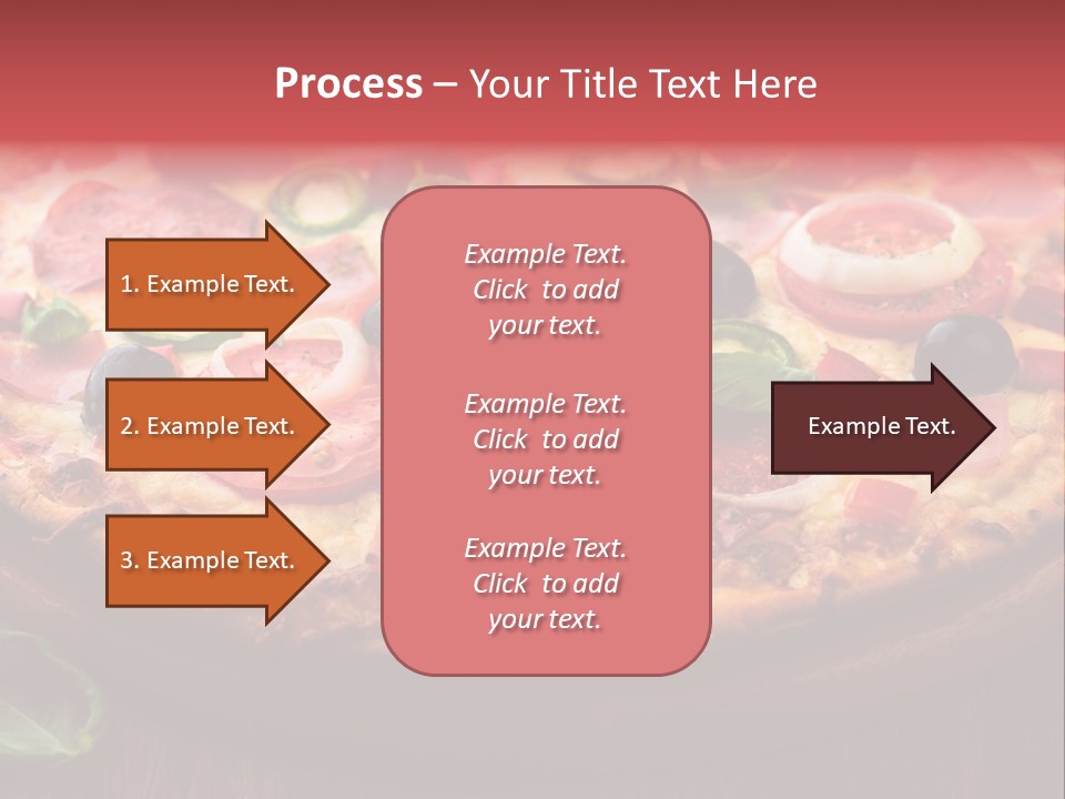 Cutting Board Pizza Chili Pepper PowerPoint Template