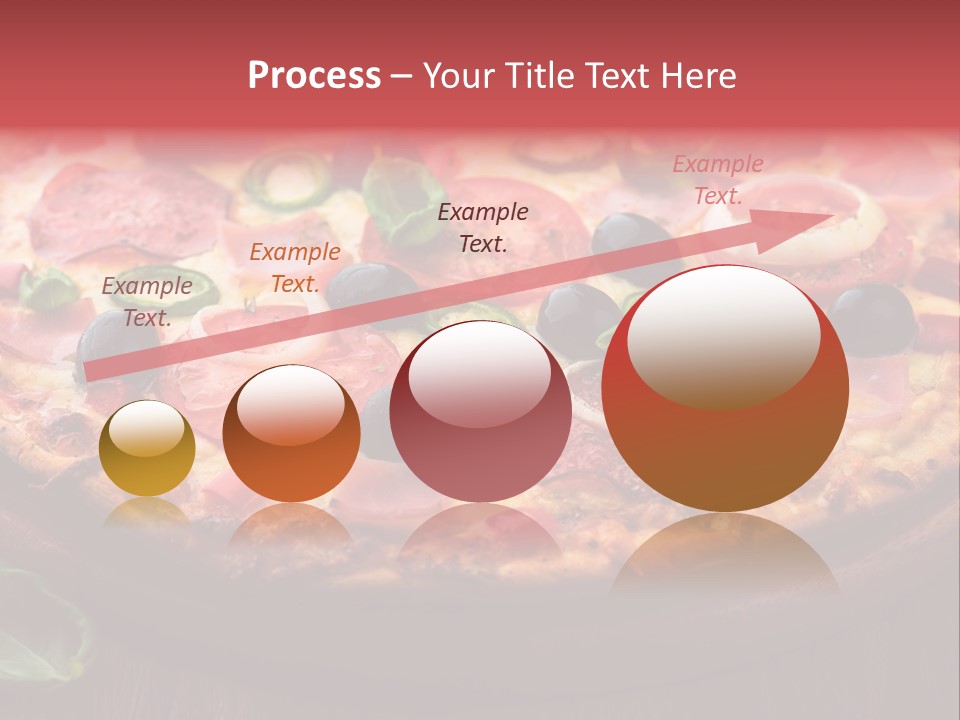 Cutting Board Pizza Chili Pepper PowerPoint Template