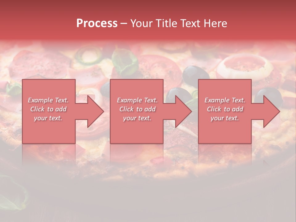 Cutting Board Pizza Chili Pepper PowerPoint Template