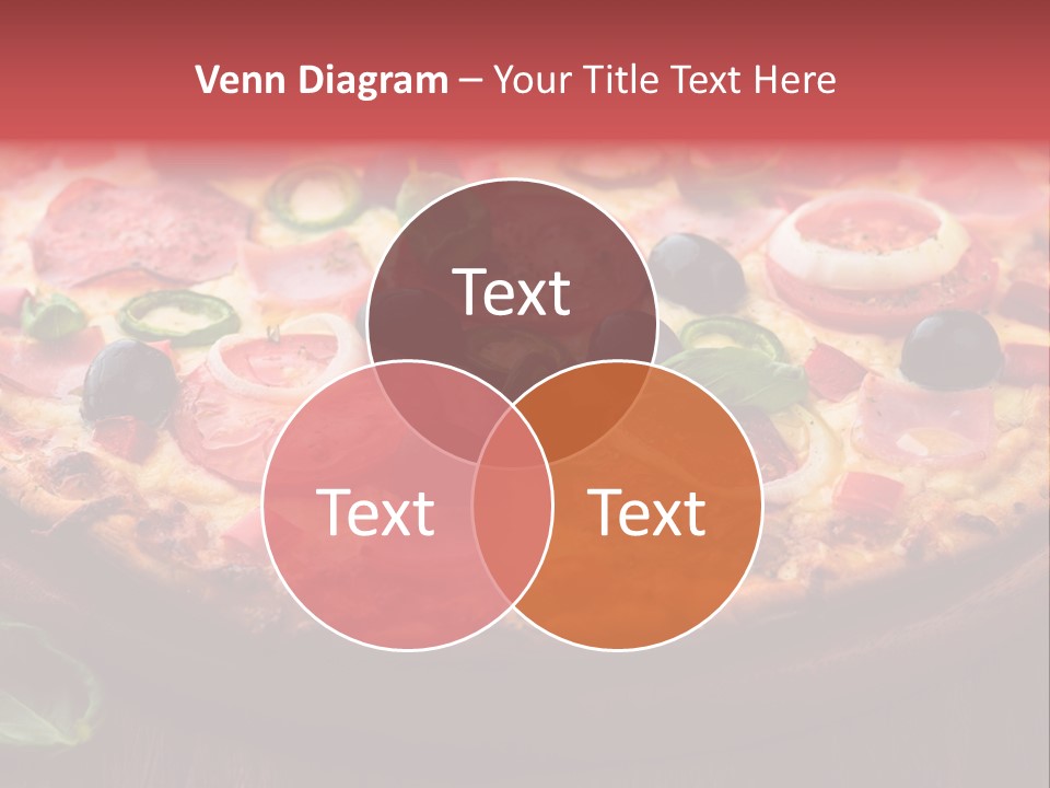 Cutting Board Pizza Chili Pepper PowerPoint Template