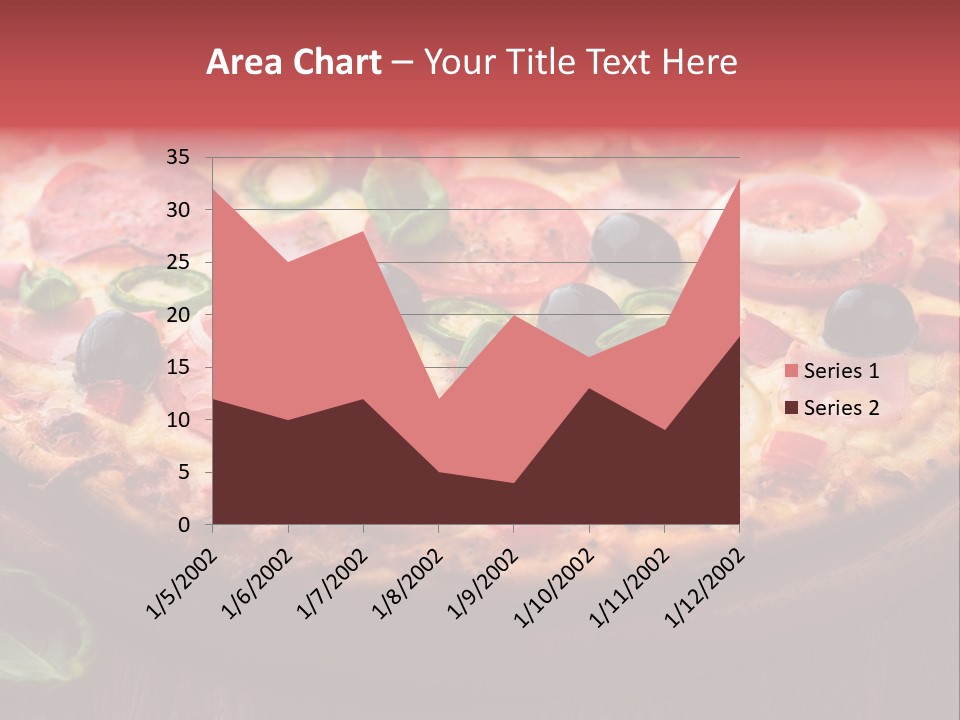 Cutting Board Pizza Chili Pepper PowerPoint Template