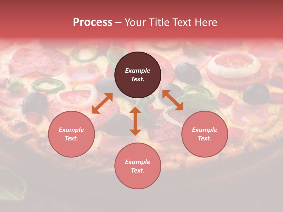 Cutting Board Pizza Chili Pepper PowerPoint Template