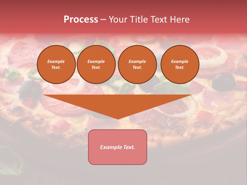 Cutting Board Pizza Chili Pepper PowerPoint Template