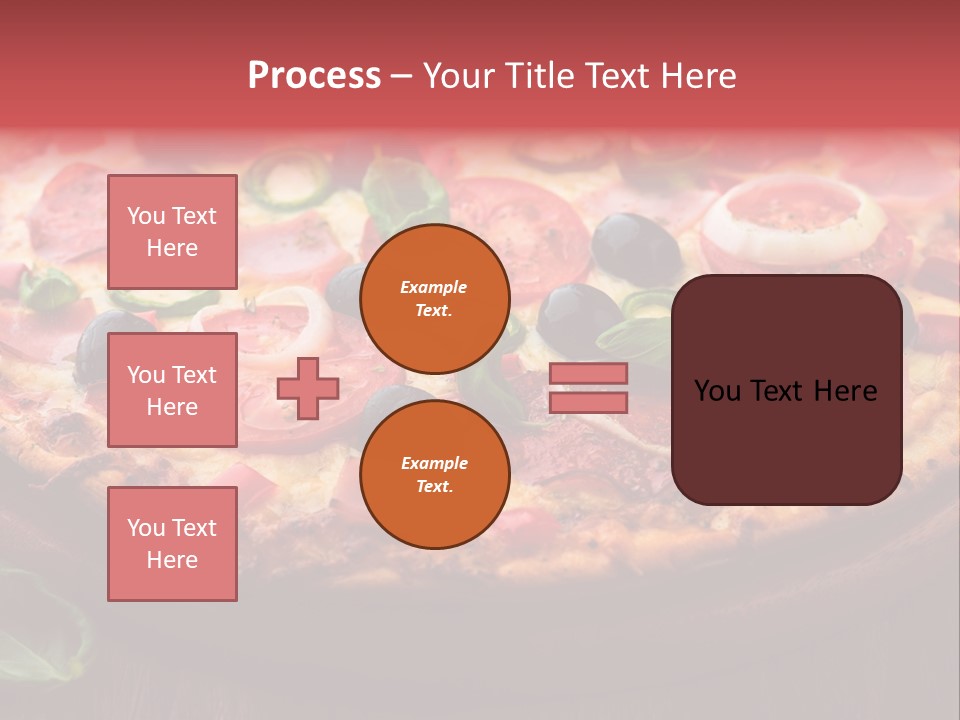 Cutting Board Pizza Chili Pepper PowerPoint Template