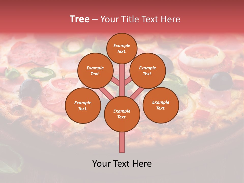 Cutting Board Pizza Chili Pepper PowerPoint Template