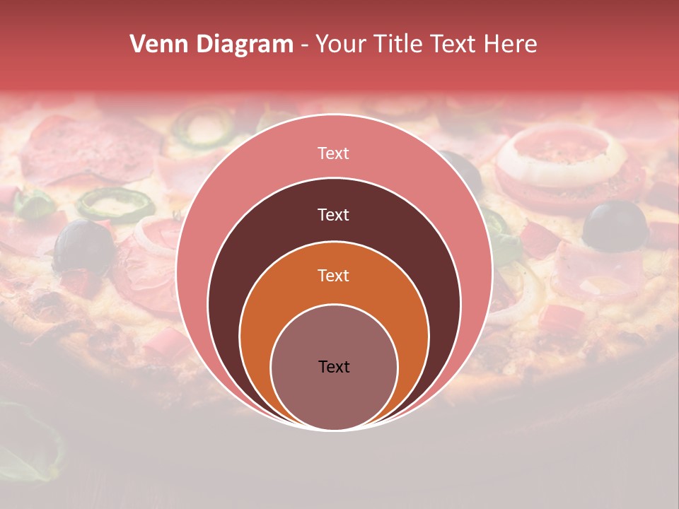 Cutting Board Pizza Chili Pepper PowerPoint Template
