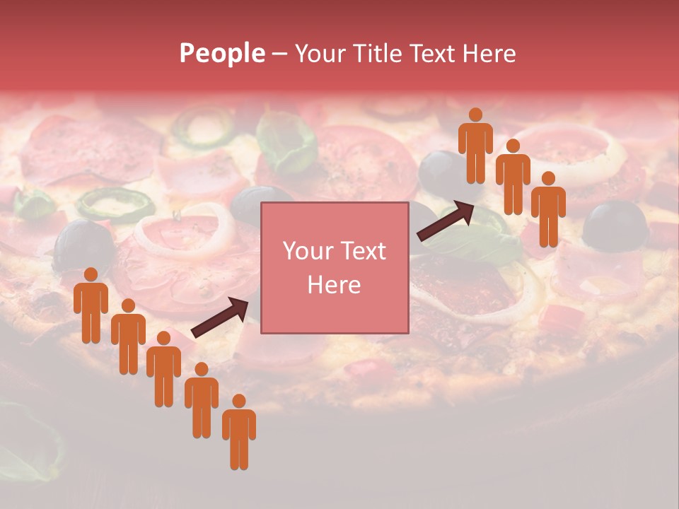 Cutting Board Pizza Chili Pepper PowerPoint Template