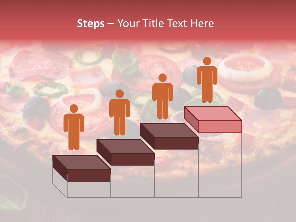 Cutting Board Pizza Chili Pepper PowerPoint Template