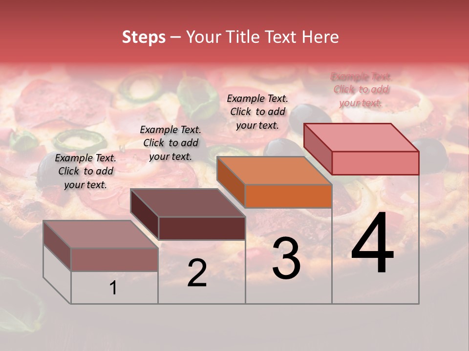 Cutting Board Pizza Chili Pepper PowerPoint Template