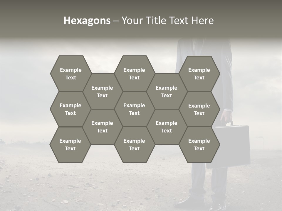 Jacket Natural Gas Chemical PowerPoint Template