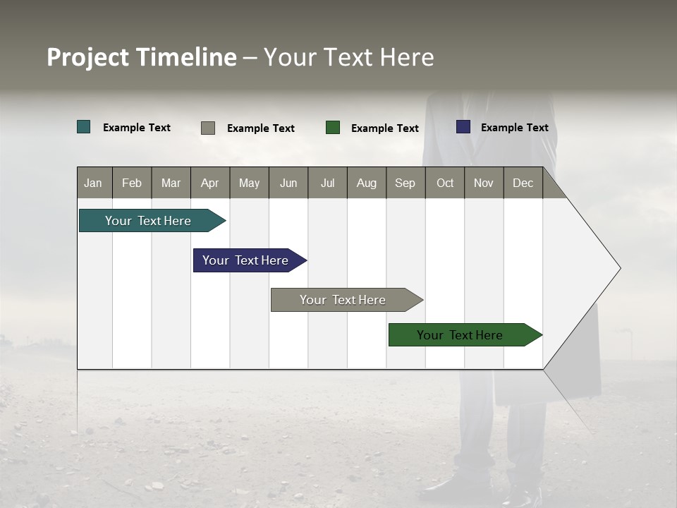 Jacket Natural Gas Chemical PowerPoint Template