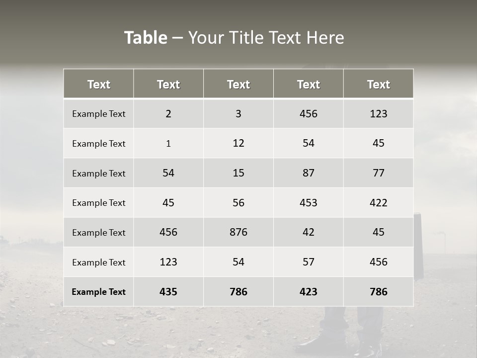 Jacket Natural Gas Chemical PowerPoint Template