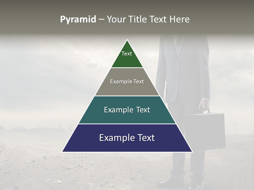 Jacket Natural Gas Chemical PowerPoint Template