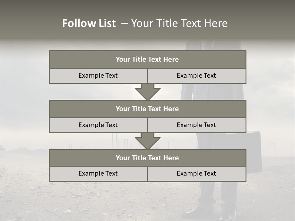 Jacket Natural Gas Chemical PowerPoint Template