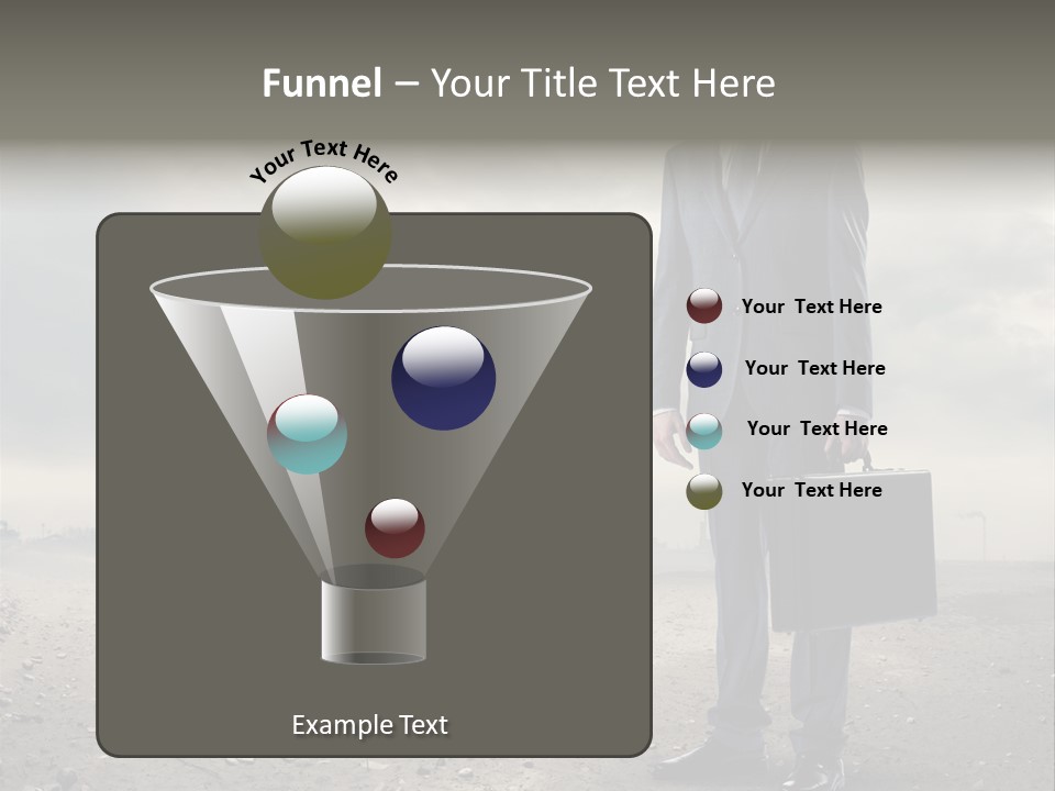 Jacket Natural Gas Chemical PowerPoint Template