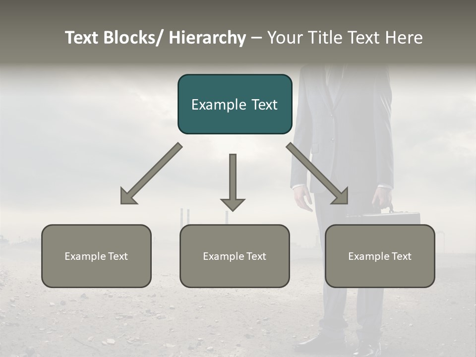 Jacket Natural Gas Chemical PowerPoint Template