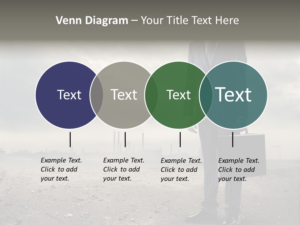 Jacket Natural Gas Chemical PowerPoint Template