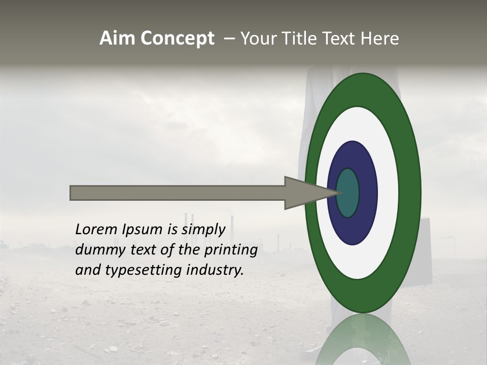 Jacket Natural Gas Chemical PowerPoint Template