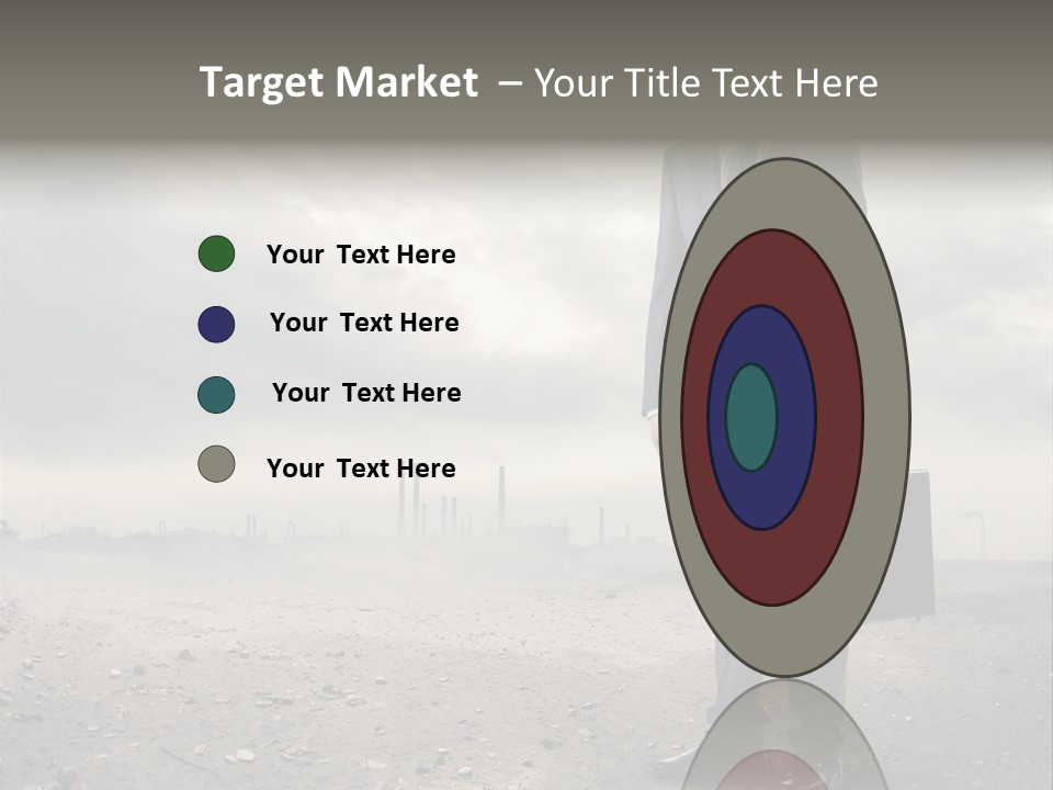 Jacket Natural Gas Chemical PowerPoint Template