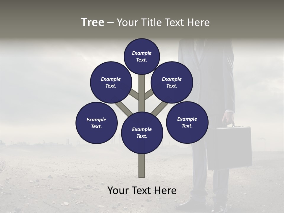 Jacket Natural Gas Chemical PowerPoint Template