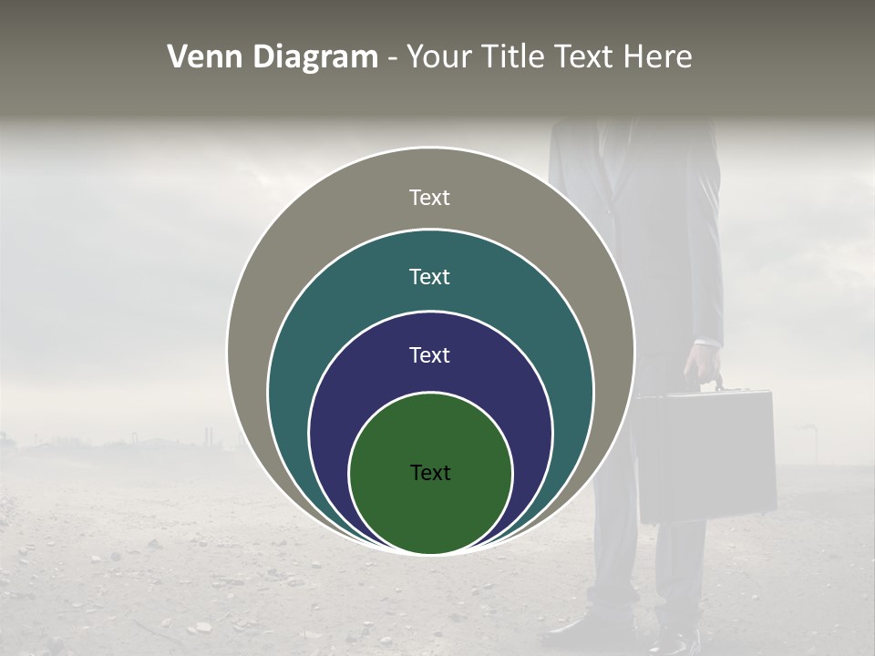 Jacket Natural Gas Chemical PowerPoint Template