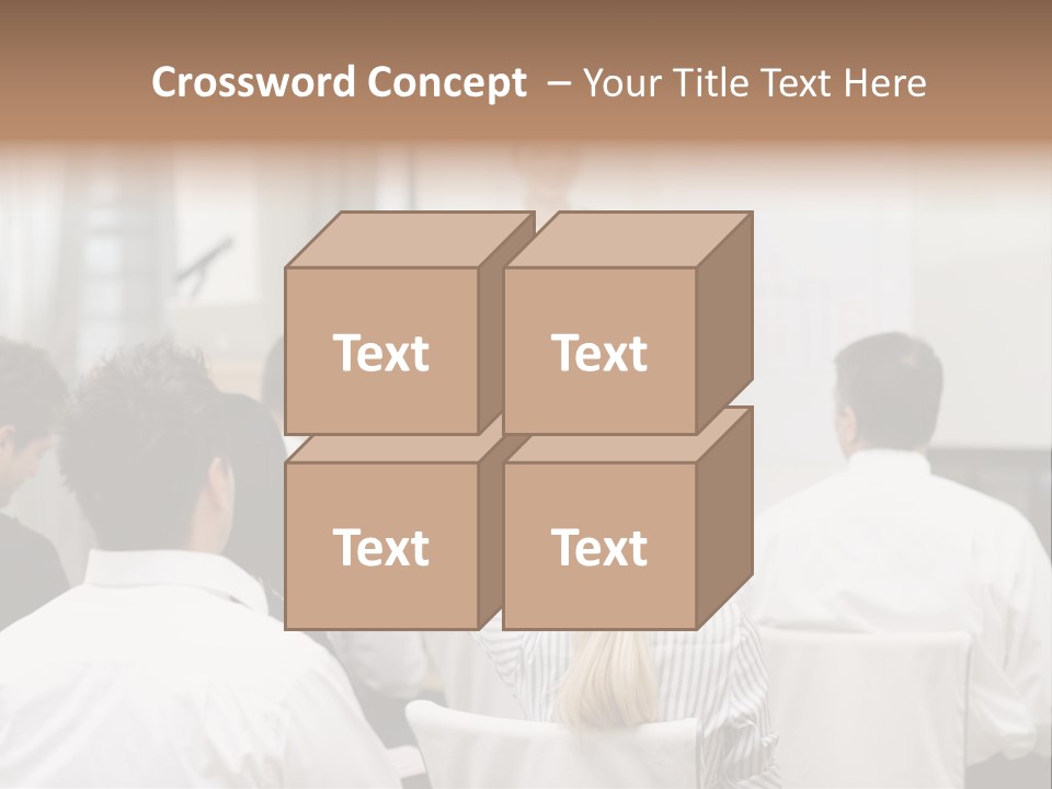 Corporate Training Smiling PowerPoint Template