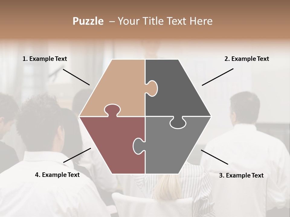 Corporate Training Smiling PowerPoint Template