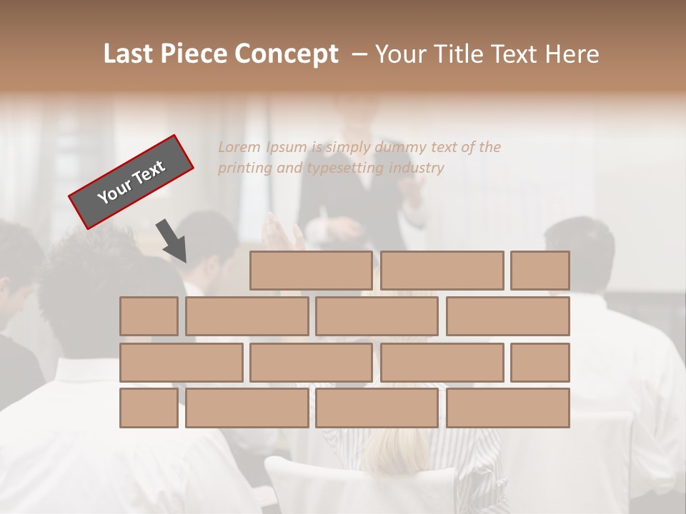 Corporate Training Smiling PowerPoint Template