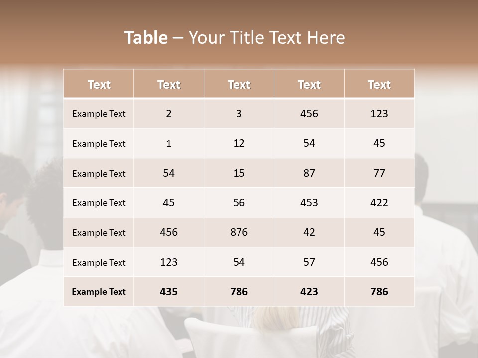 Corporate Training Smiling PowerPoint Template