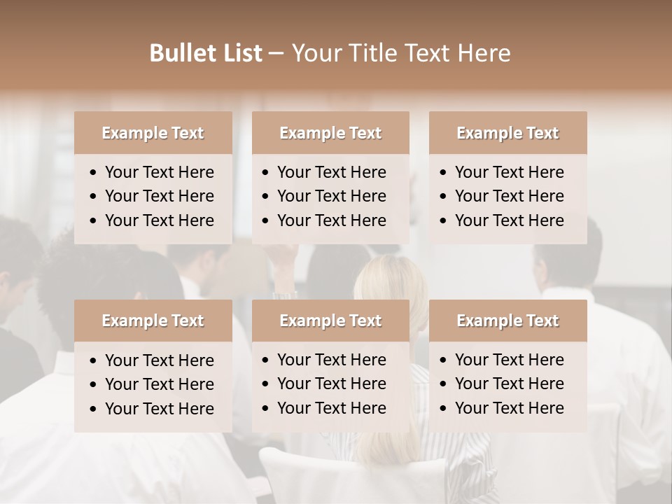 Corporate Training Smiling PowerPoint Template