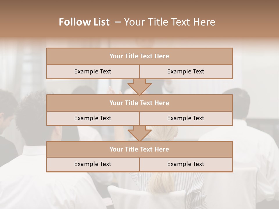 Corporate Training Smiling PowerPoint Template