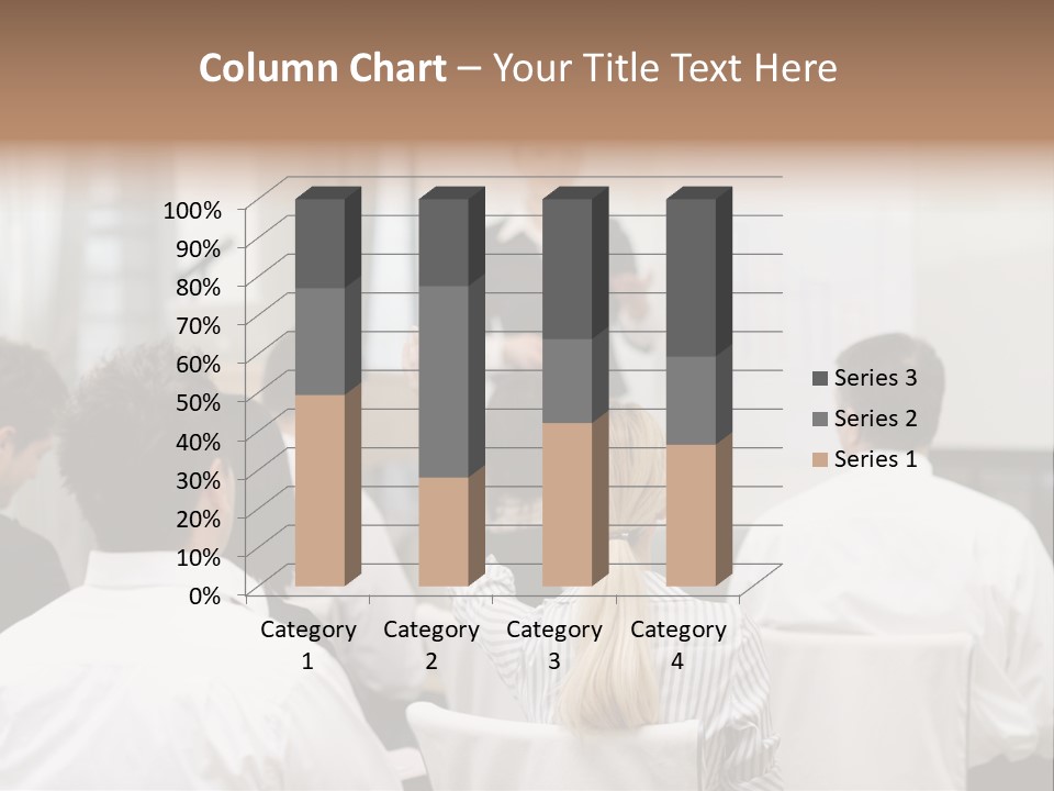 Corporate Training Smiling PowerPoint Template