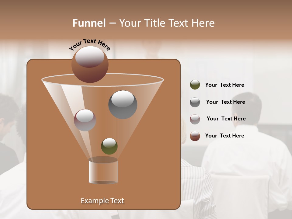 Corporate Training Smiling PowerPoint Template