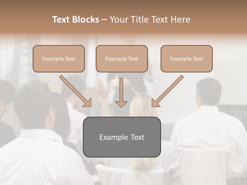 Corporate Training Smiling PowerPoint Template