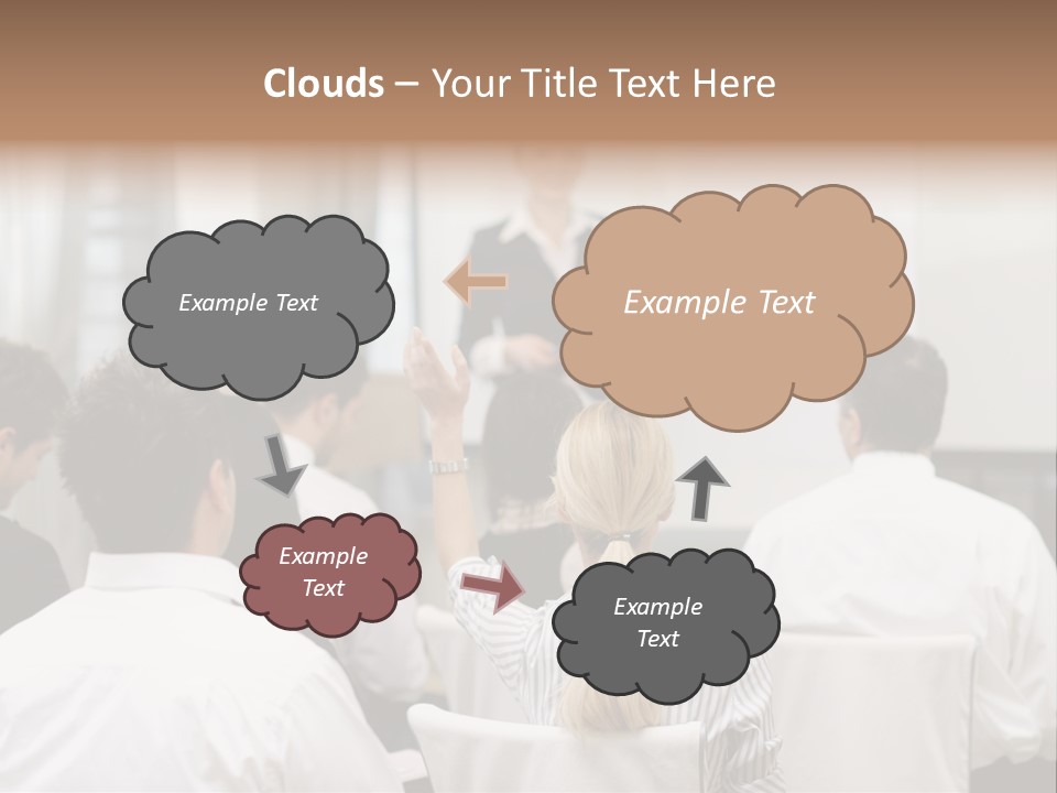 Corporate Training Smiling PowerPoint Template