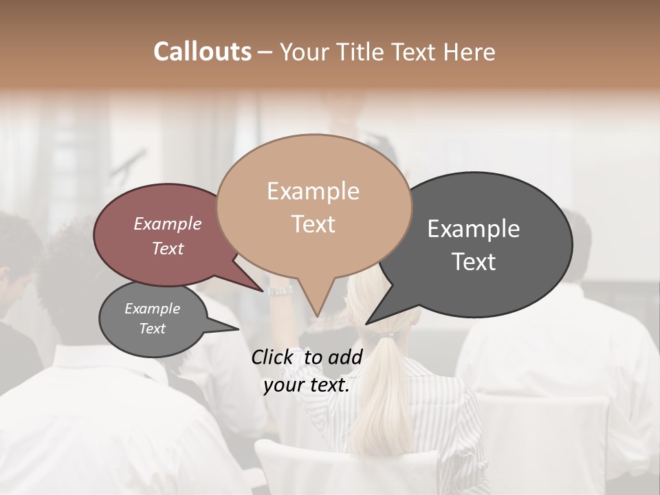 Corporate Training Smiling PowerPoint Template