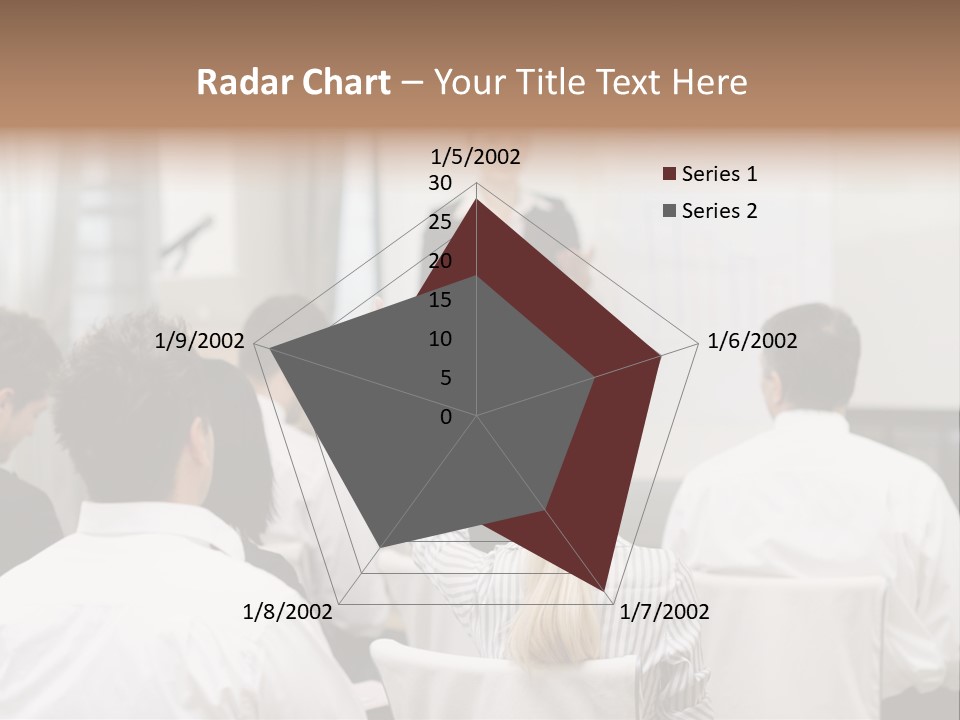 Corporate Training Smiling PowerPoint Template