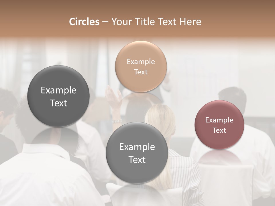 Corporate Training Smiling PowerPoint Template