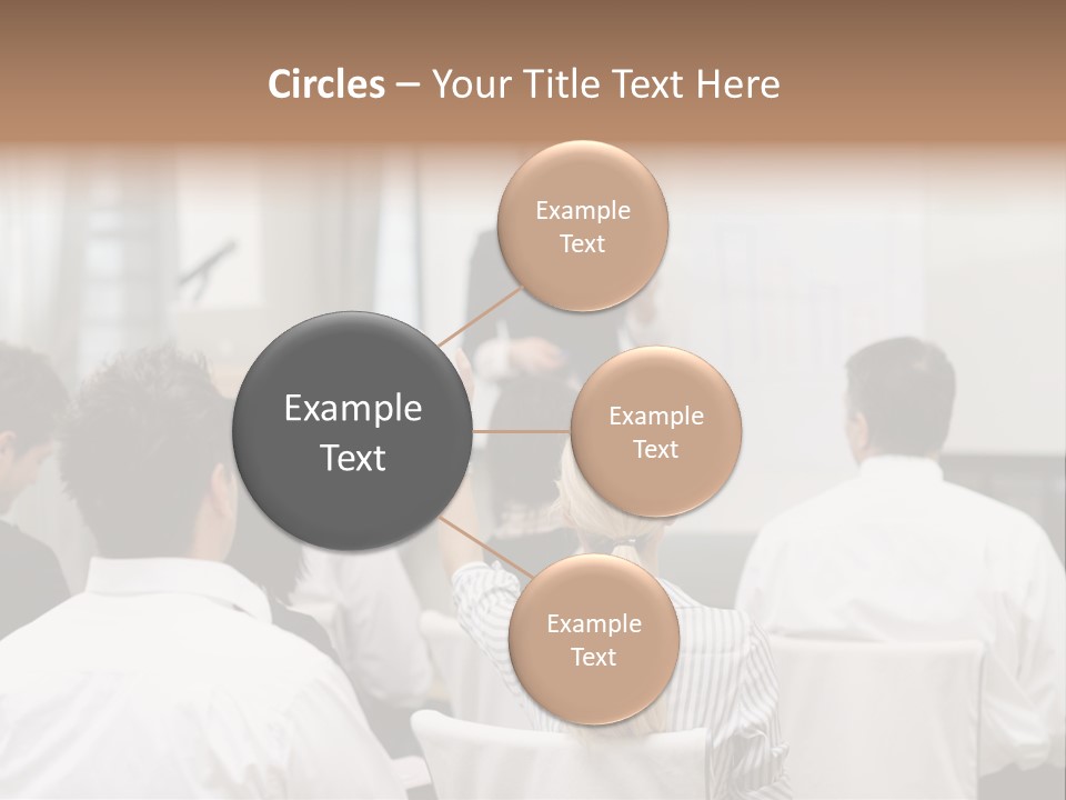 Corporate Training Smiling PowerPoint Template