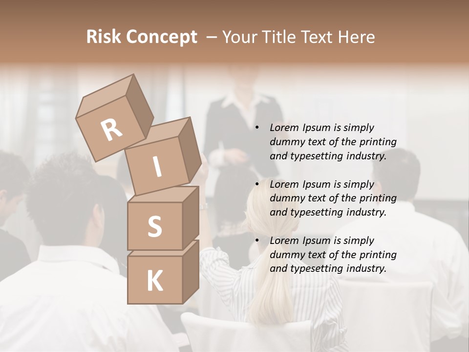 Corporate Training Smiling PowerPoint Template