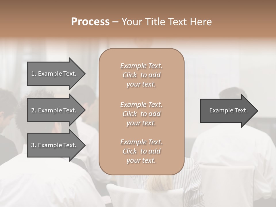Corporate Training Smiling PowerPoint Template