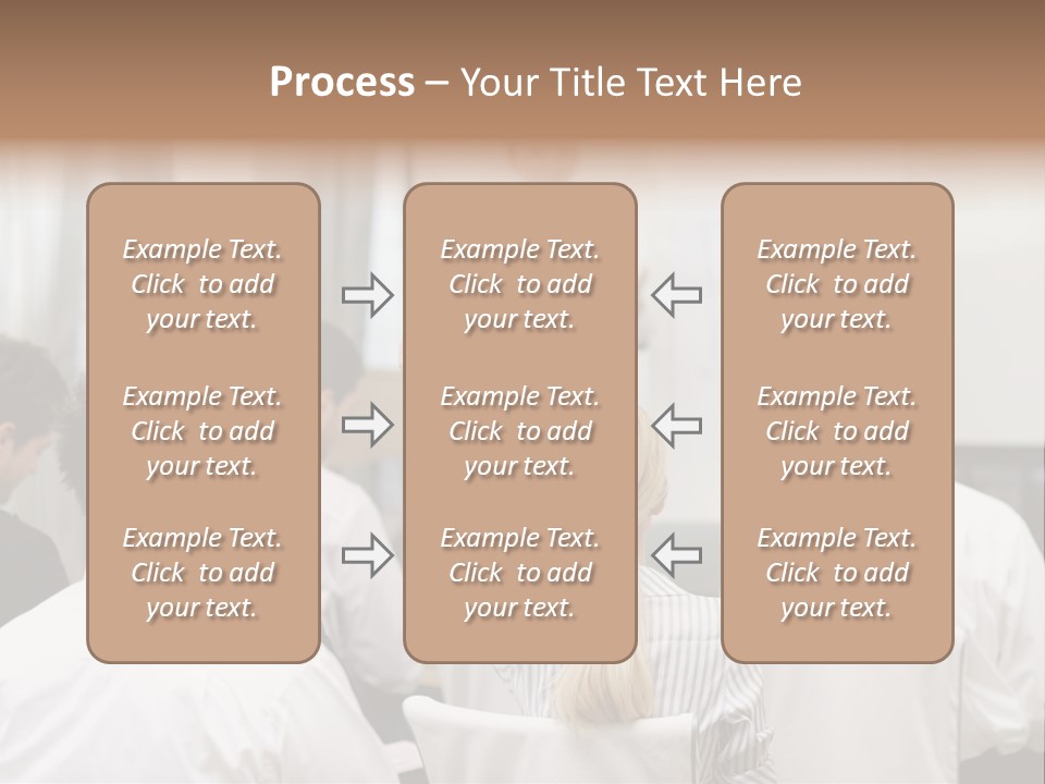 Corporate Training Smiling PowerPoint Template