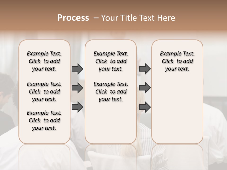 Corporate Training Smiling PowerPoint Template