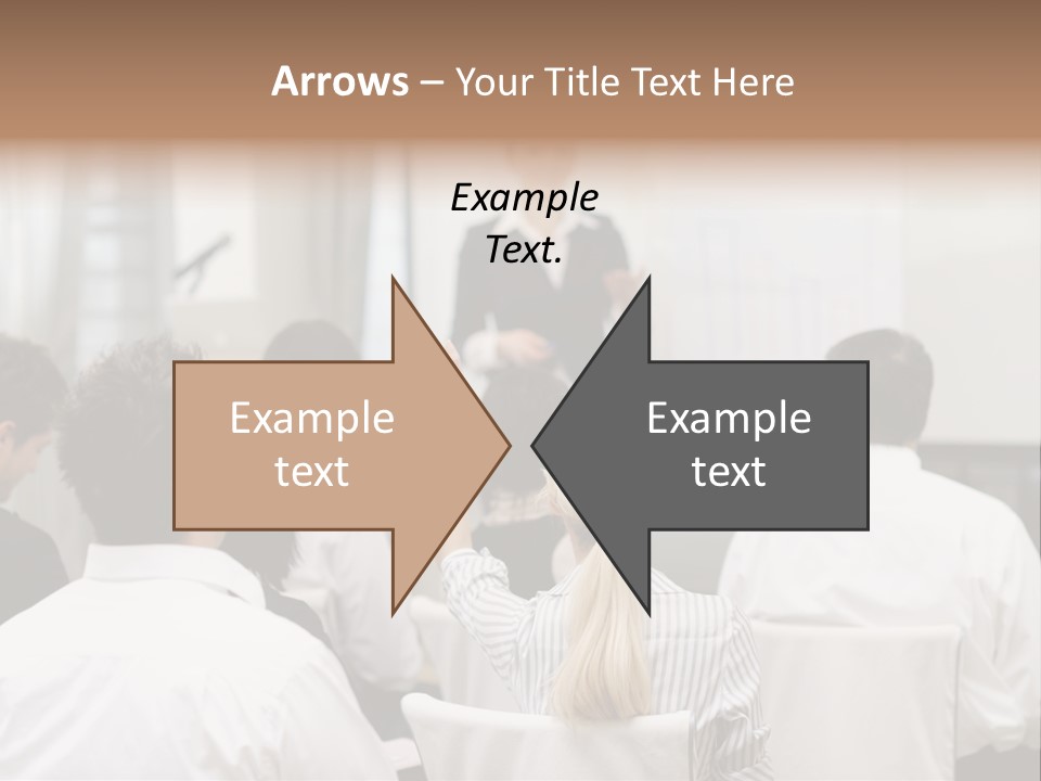 Corporate Training Smiling PowerPoint Template