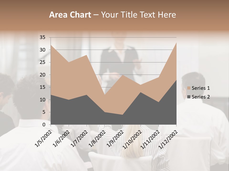 Corporate Training Smiling PowerPoint Template