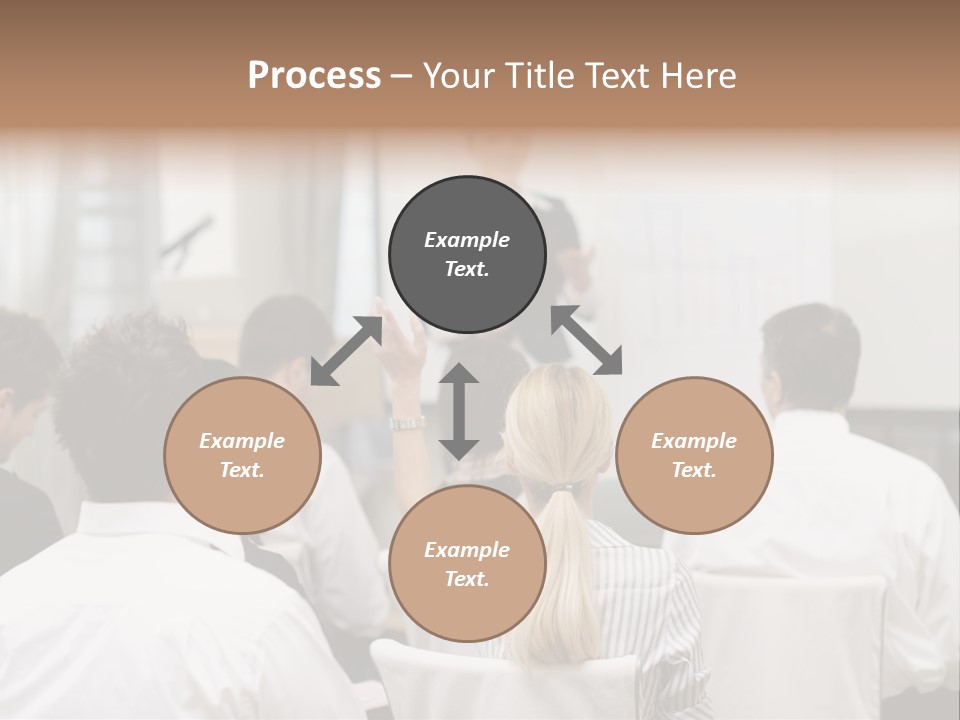 Corporate Training Smiling PowerPoint Template
