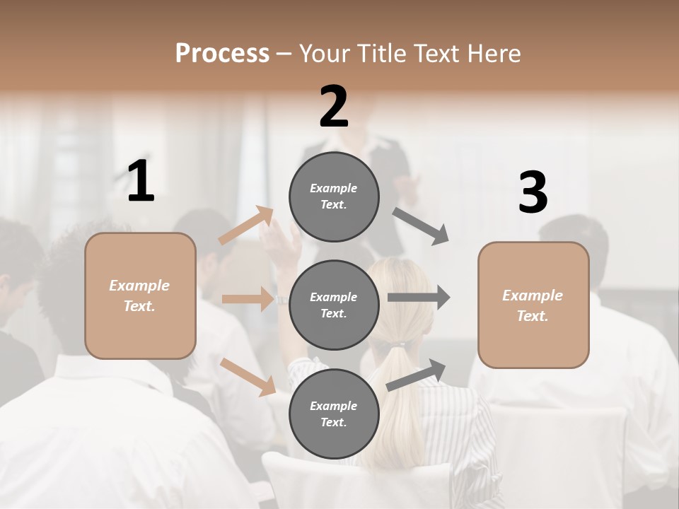 Corporate Training Smiling PowerPoint Template